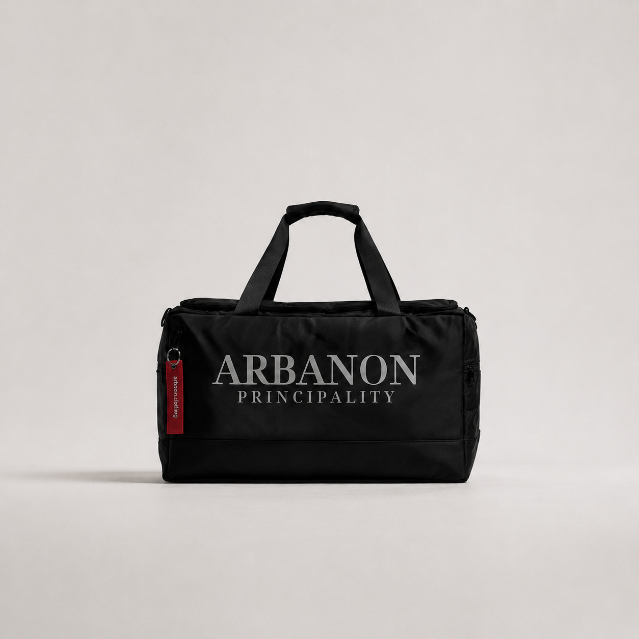 Front view of the structured ARBANON sneaker bag